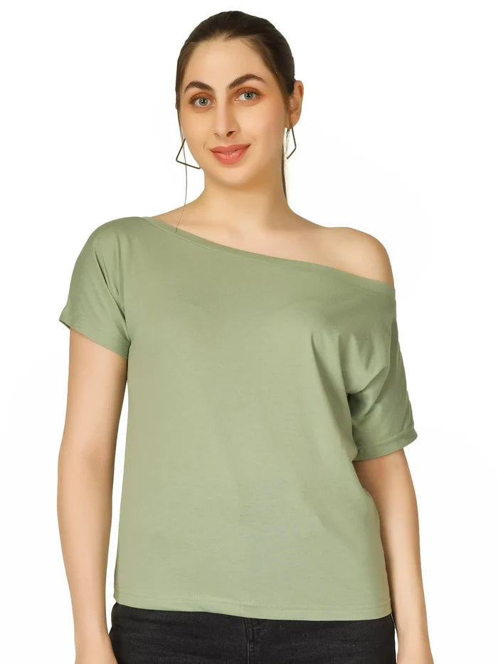 BlueFicus  Casual Regular Sleeves Solid Women Top Blueficus