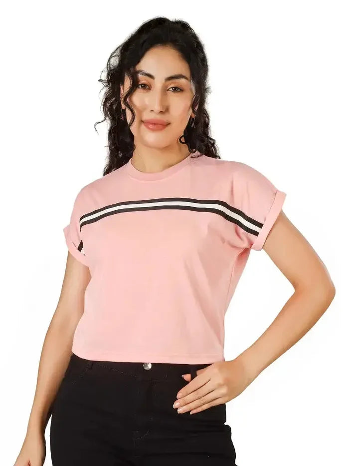 BlueFicus  Casual Roll Up Sleeves Solid Women  Top Blueficus