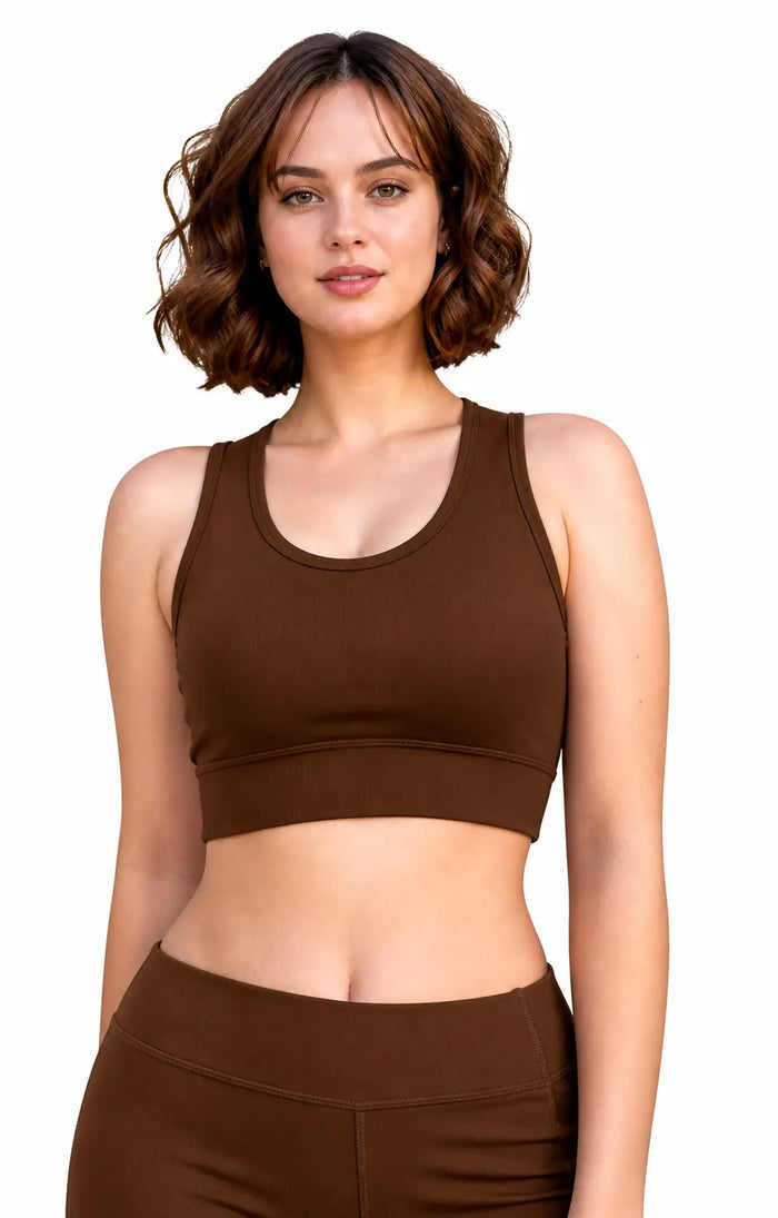 Blueficus Women's Non-Padded Wireless Sports Bra | Full Coverage Gym, Yoga & Daily Wear Activewear Blueficus