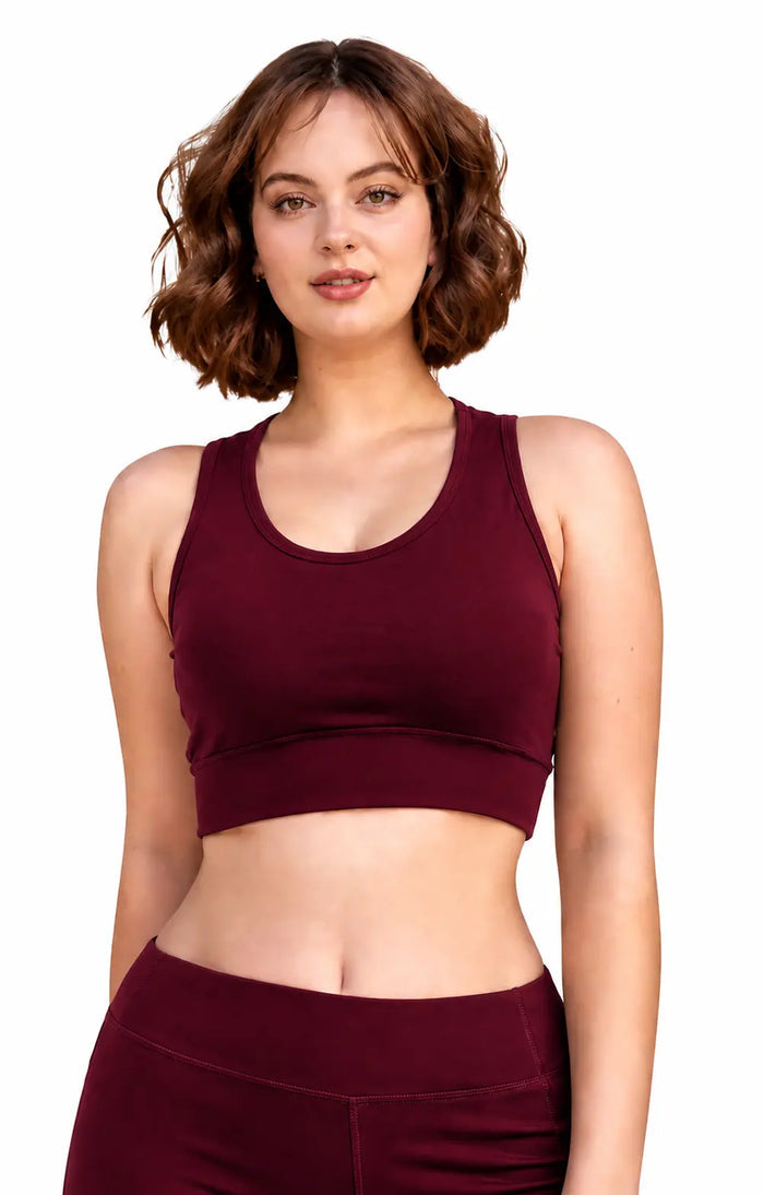 Blueficus Women's Non-Padded Wireless Sports Bra | Full Coverage Gym, Yoga & Daily Wear Activewear Blueficus