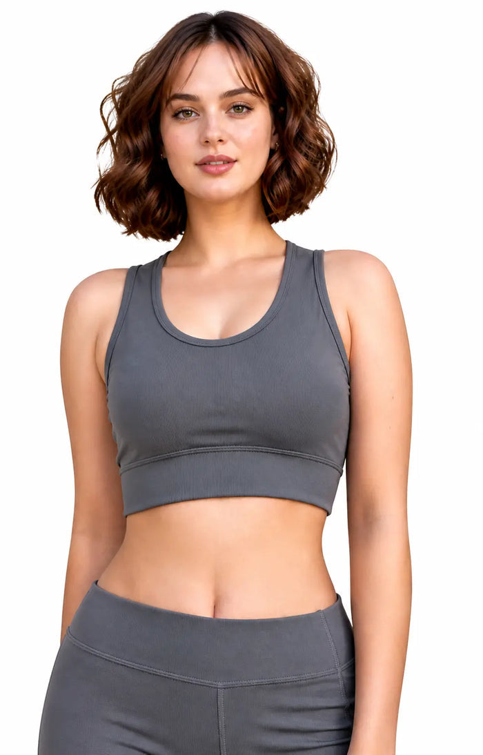 Blueficus Women's Non-Padded Wireless Sports Bra | Full Coverage Gym, Yoga & Daily Wear Activewear Blueficus