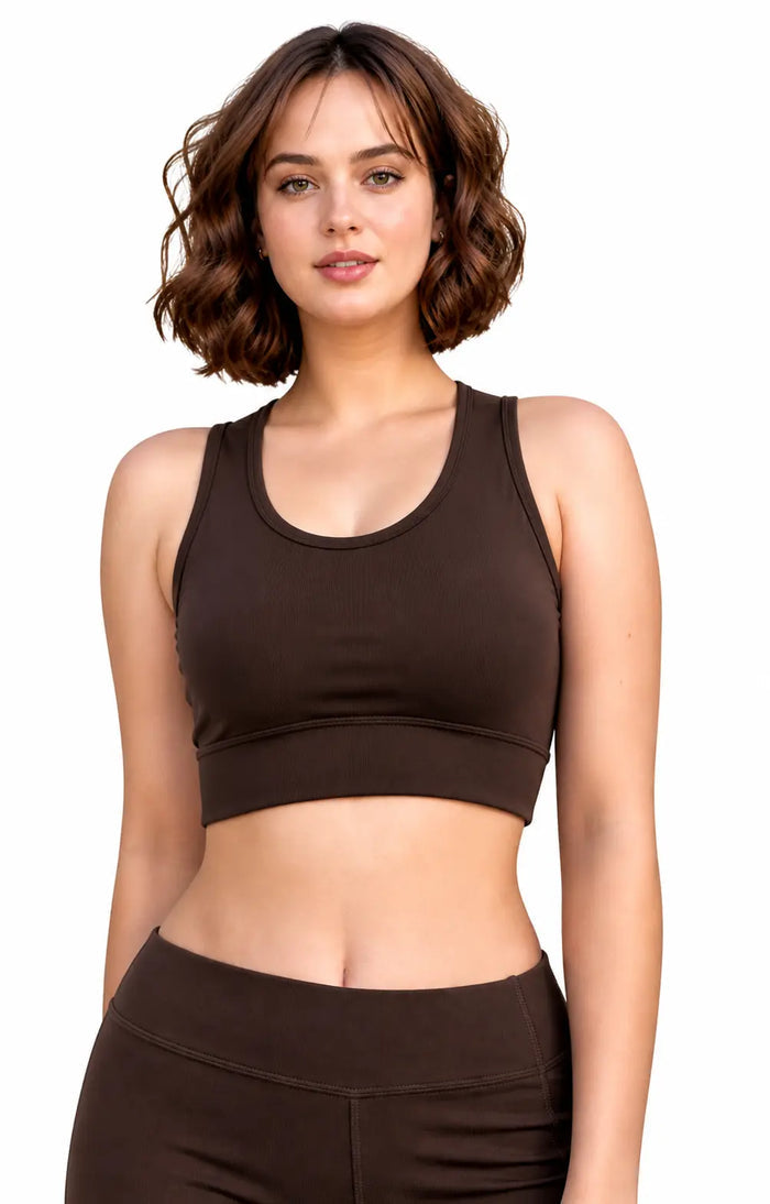 Blueficus Women's Non-Padded Wireless Sports Bra | Full Coverage Gym, Yoga & Daily Wear Activewear Blueficus