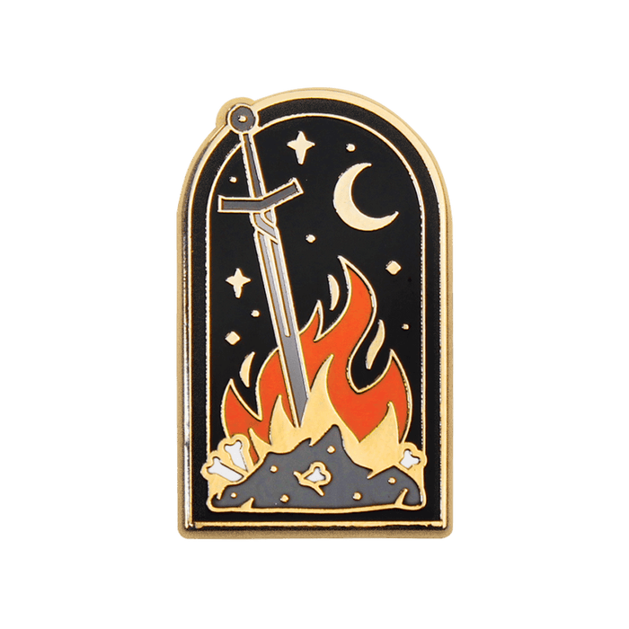 Bonfire Enamel Pin