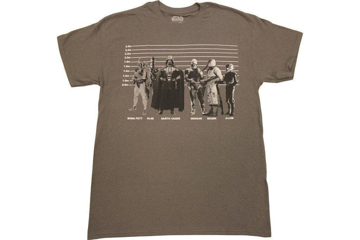 Bounty Line Up Characters T-Shirt-tvso