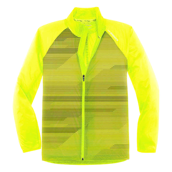Brooks Running Men's Lite Shelter Device Lightweight NightLife Yellow Jacket