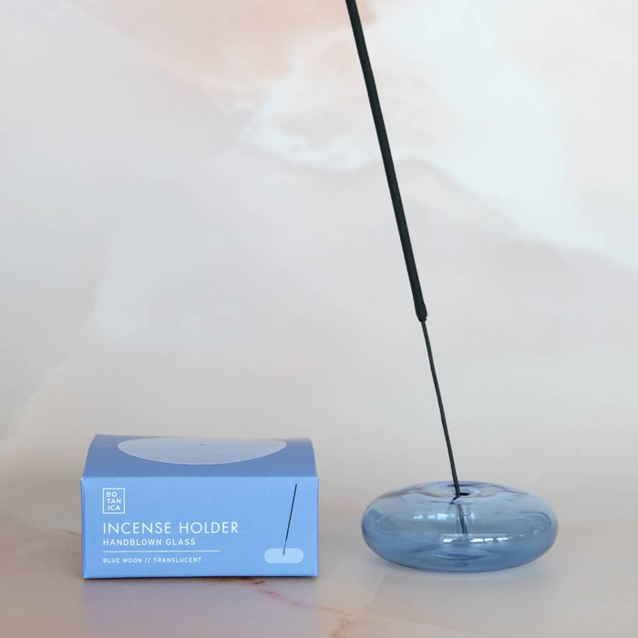 Bubble Incense Holder | Blue Moon Glass