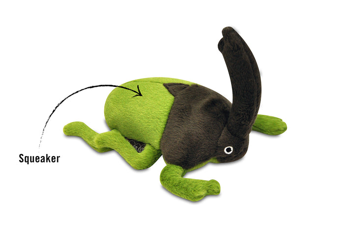 P.L.A.Y Bugging Out Collection - Ryan the Rhino Beetle with features shown