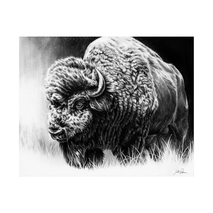 "Bull Dozer" Premium Matte Paper Print