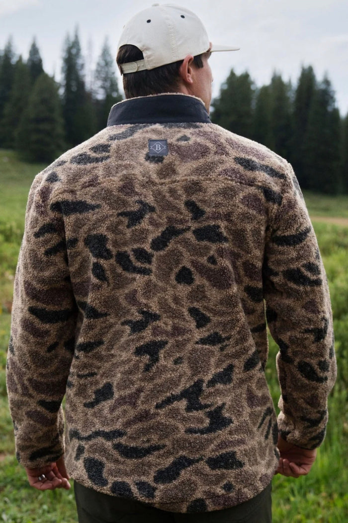 Burlebo Rocky Mountain Sherpa 1/4 Zip Up
