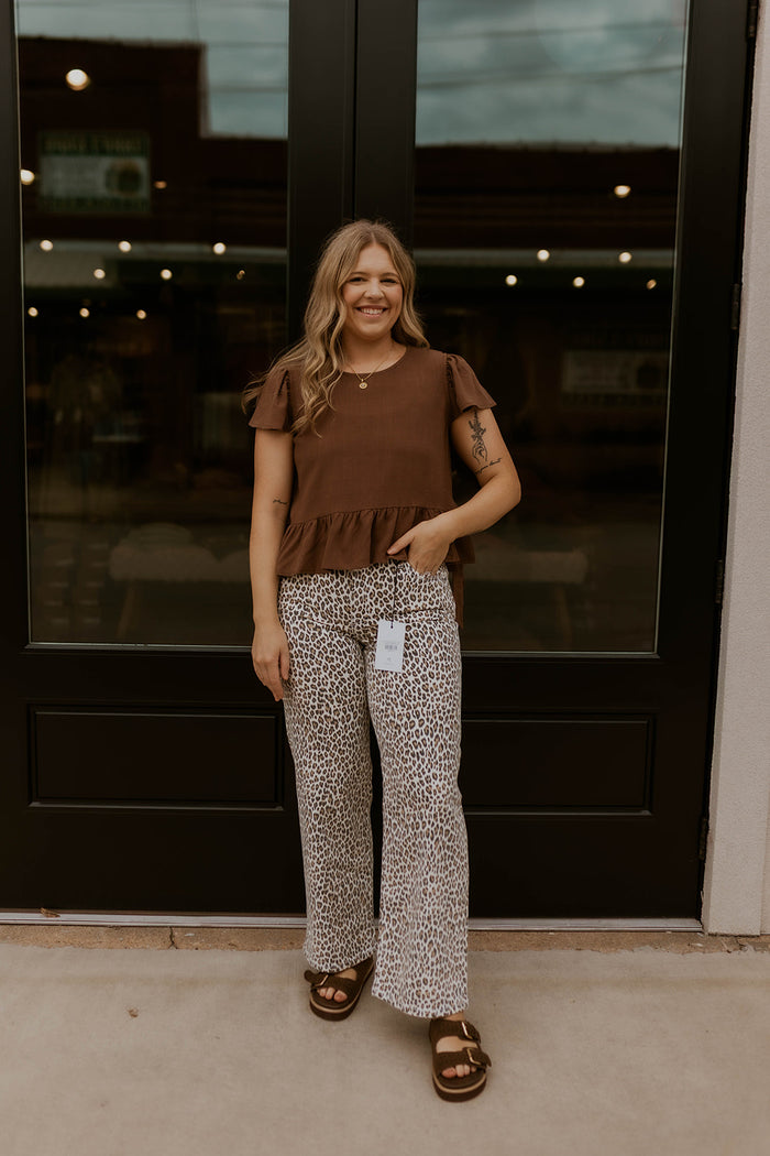 Cafe Crush Top- Mocha