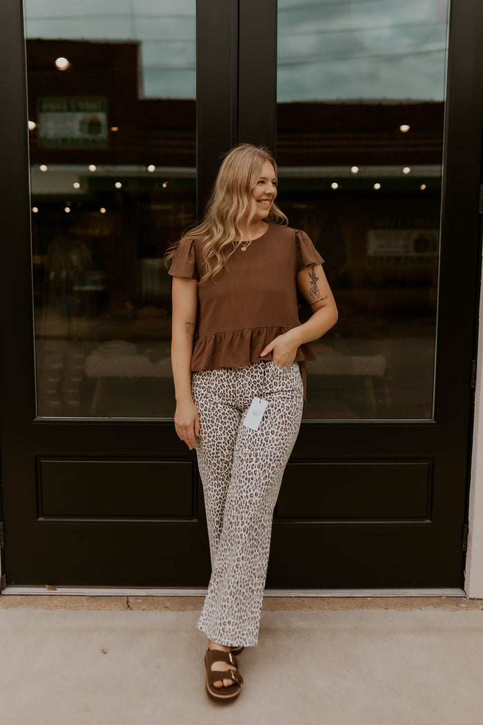 Cafe Crush Top- Mocha