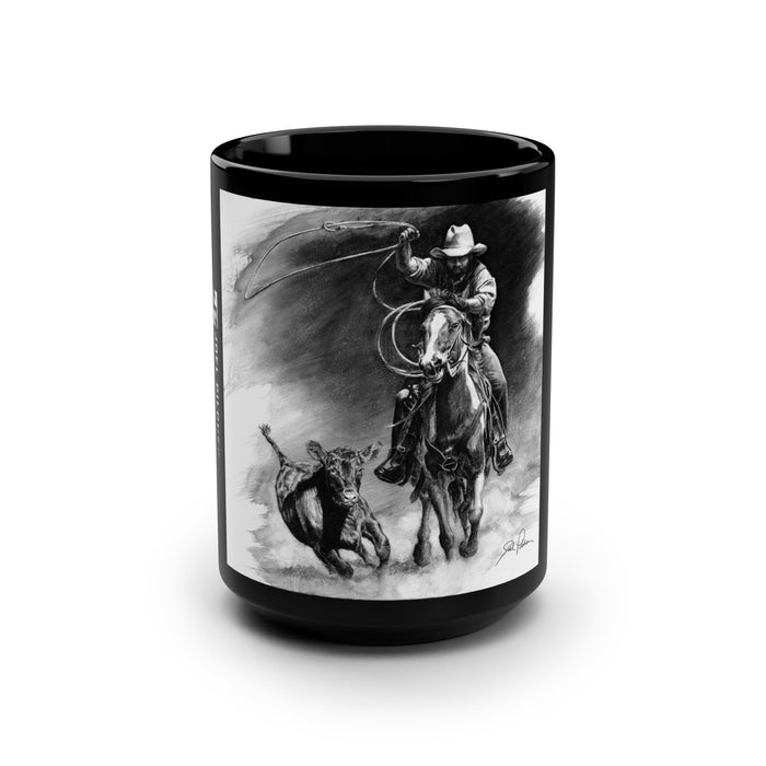 "Calf Roping" 15oz Mug