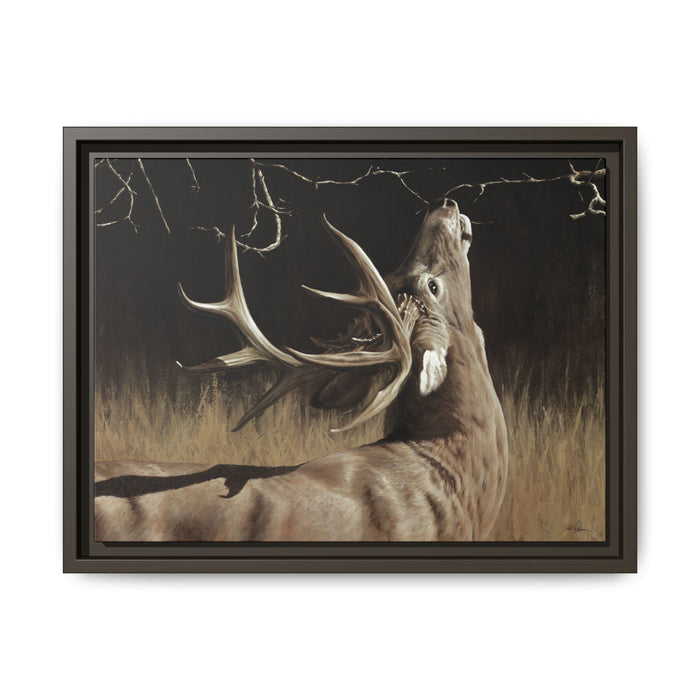 "Calling Card" Framed Canvas