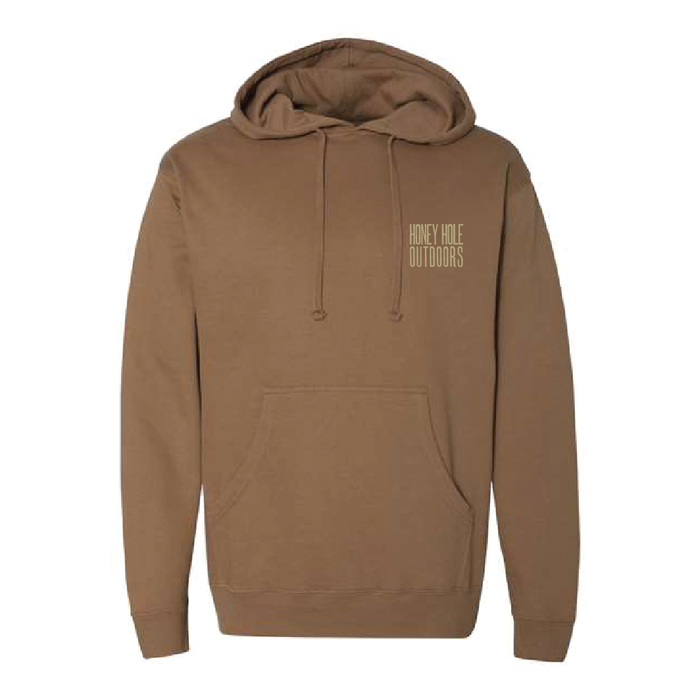 Camo Crappie Fleece Hoodie - Honey Hole