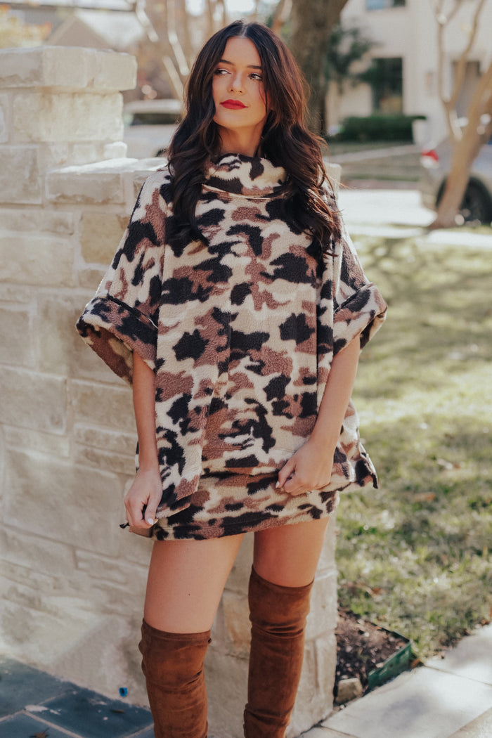 Camo Sweater & Skirt Set (SKIRT ONLY)