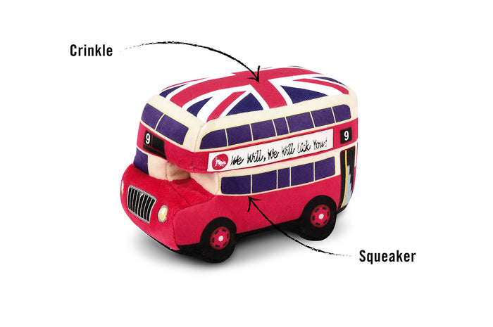 P.L.A.Y. Canine Commute Lickety-Split Bus - features shown