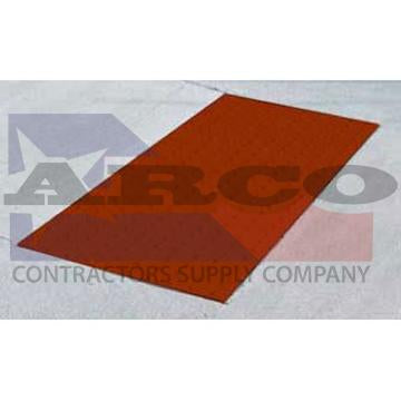 Cast-In-Place Replaceable ADA Panel 2'x3' B/Red