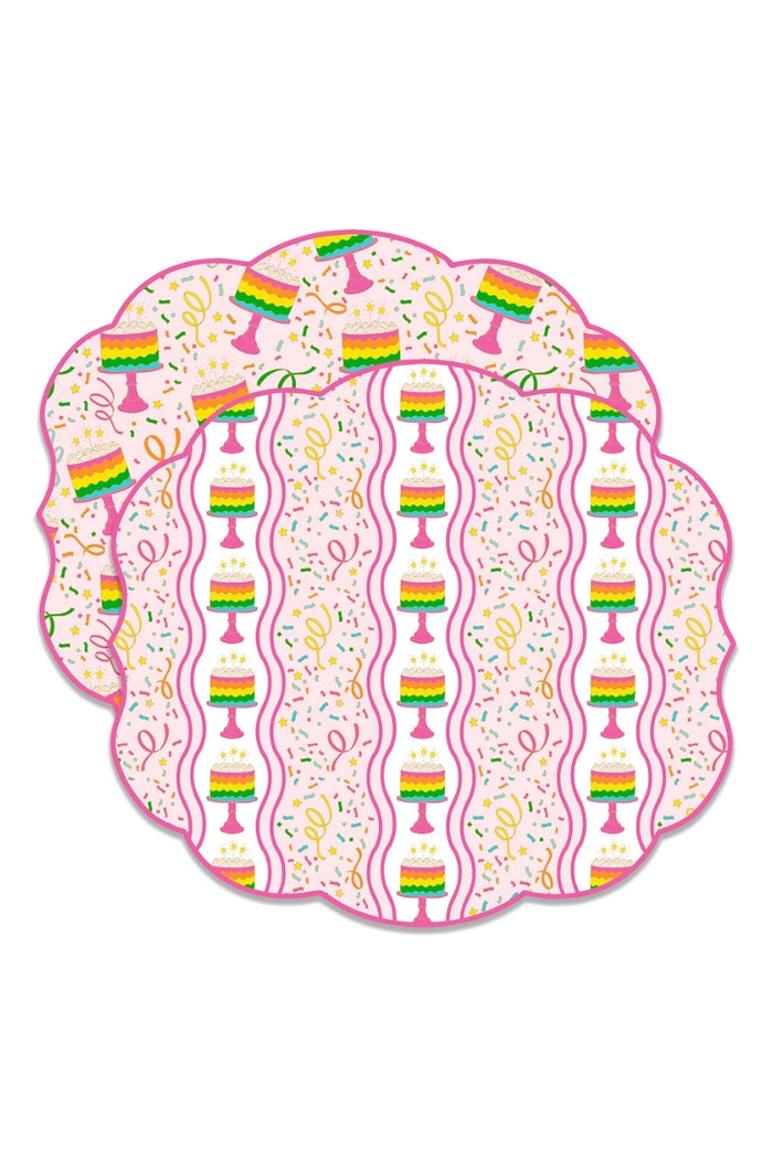 Celebration Double-Sided Paper Placements (Set of 12)