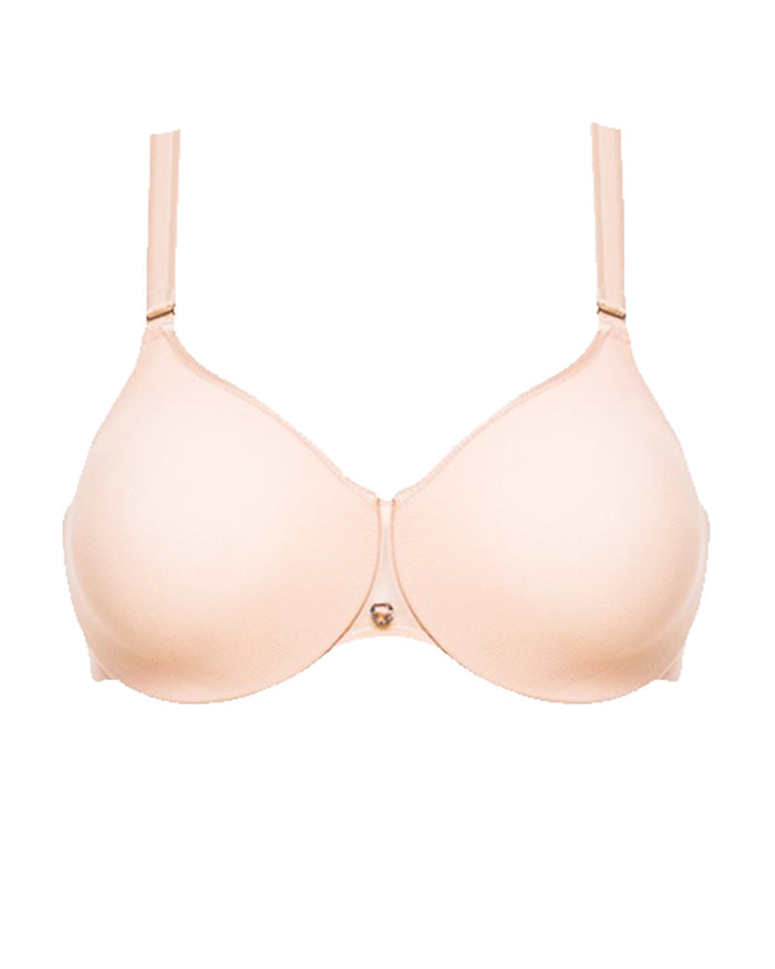 Chantelle 1411 Magnifique Skin Rose Seamless Minimizer Underwire Bra myselflingerie.com