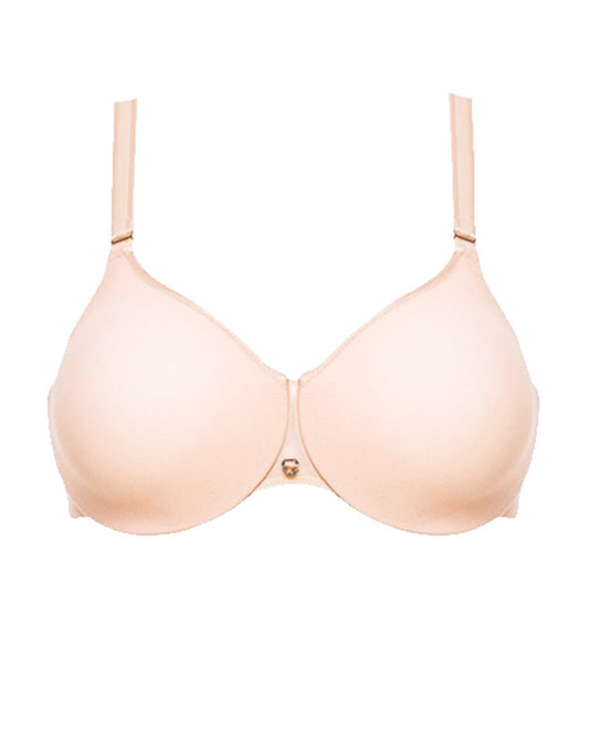 Chantelle 1411 Magnifique Skin Rose Seamless Minimizer Underwire Bra myselflingerie.com
