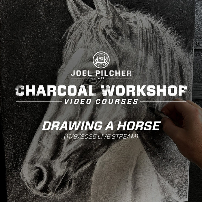 Charcoal Workshop: Drawing a Horse