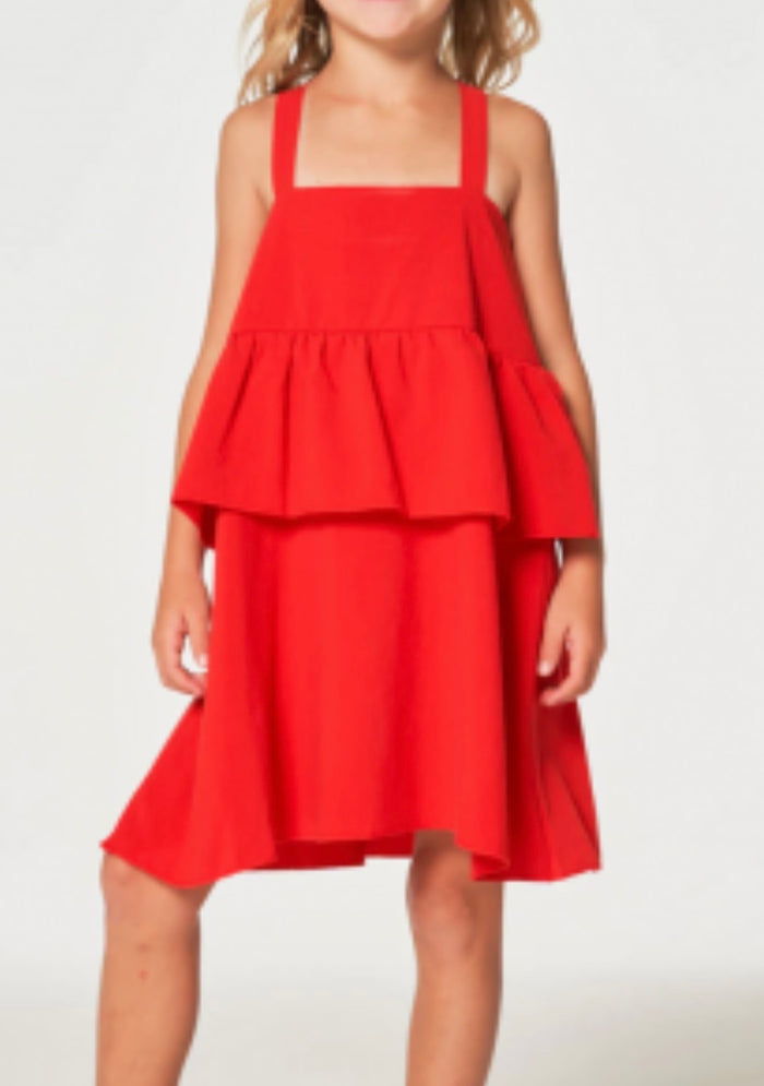chaser girls' coastal cloth flouncy sundress