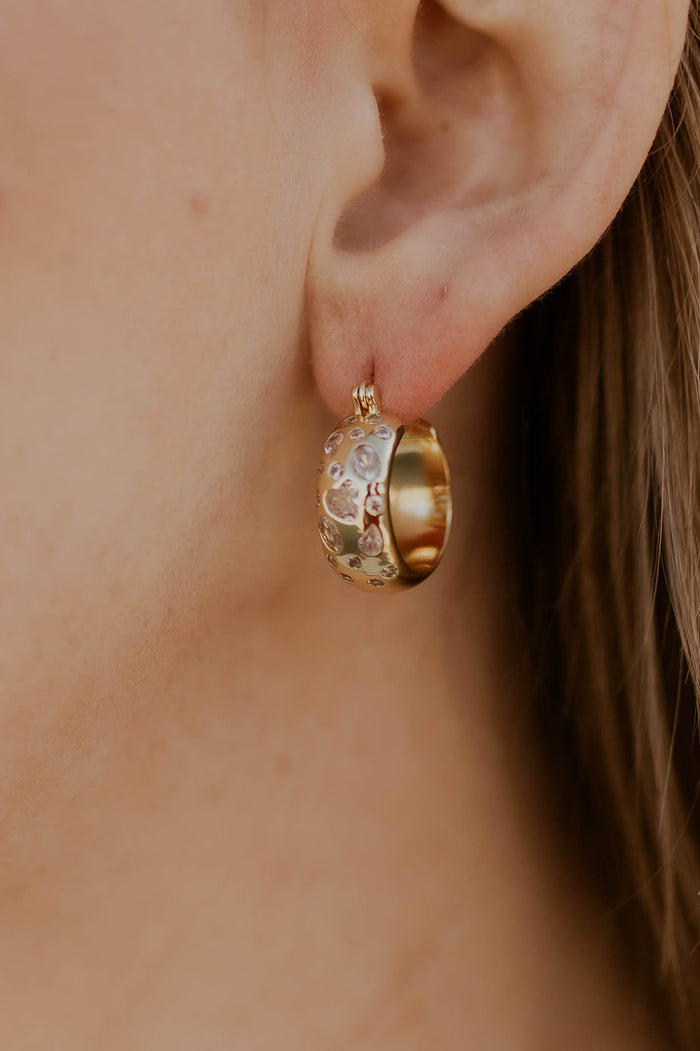 Claire Gold Hoop