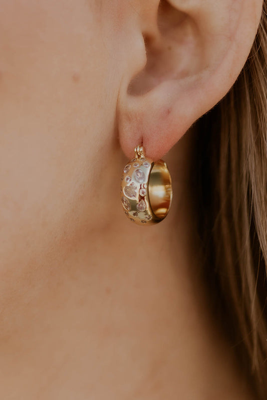 Claire Gold Hoop