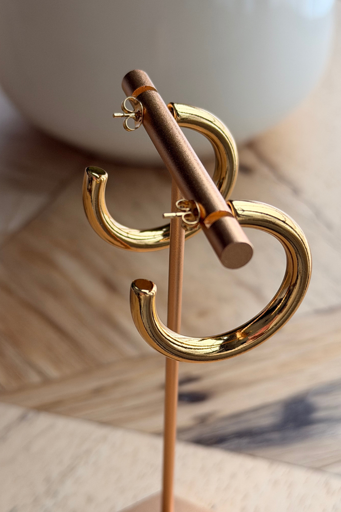 Classic Gold Hoop