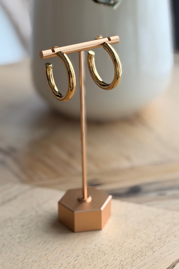 Classic Gold Hoop