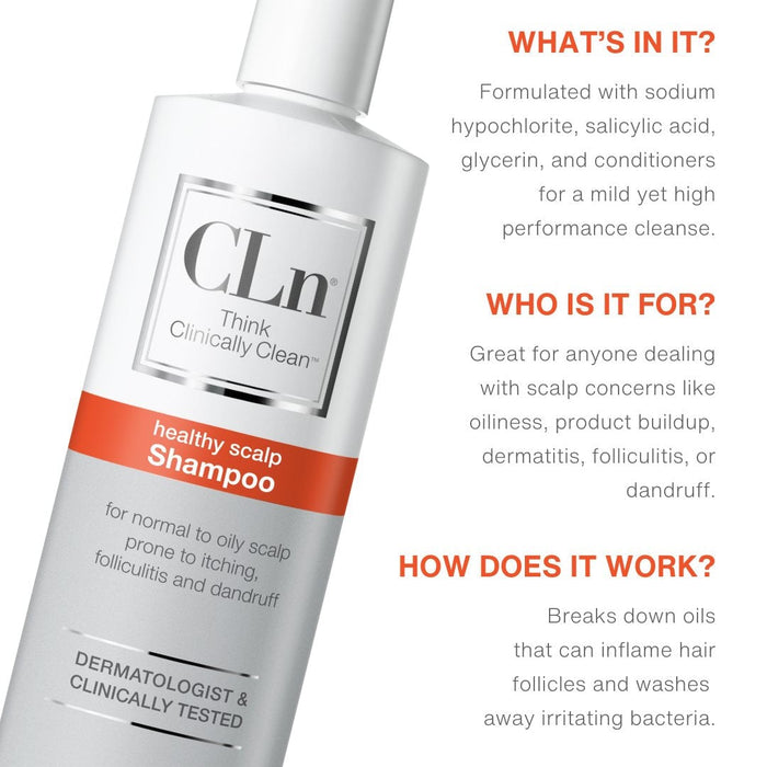 CLn Shampoo 8oz 3-Pack CLn Skin Care