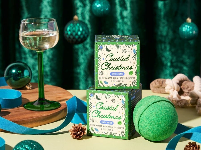 Coastal Christmas Bath Bomb