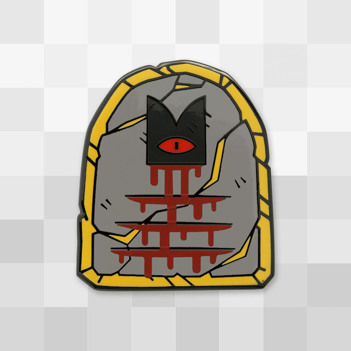 Commandment Stone Pin