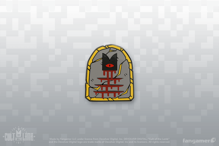Commandment Stone Pin