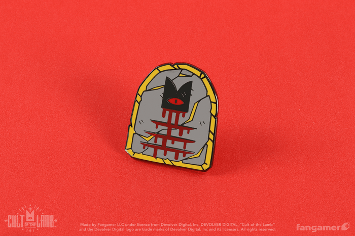 Commandment Stone Pin