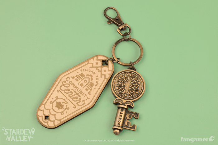 Community Center Keychain
