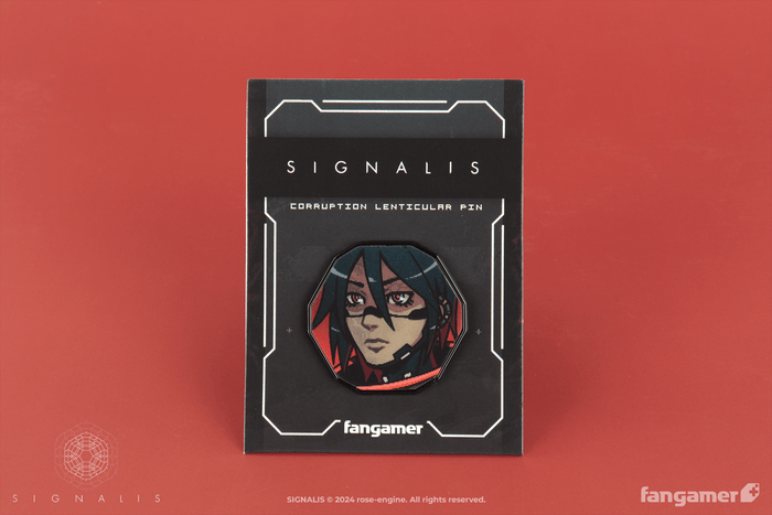 Corruption Lenticular Pin