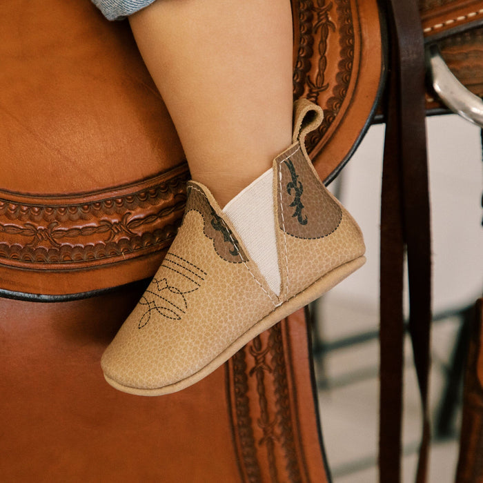 Cowboy Chelsea Boot Baby Shoe - Babies in Bloom