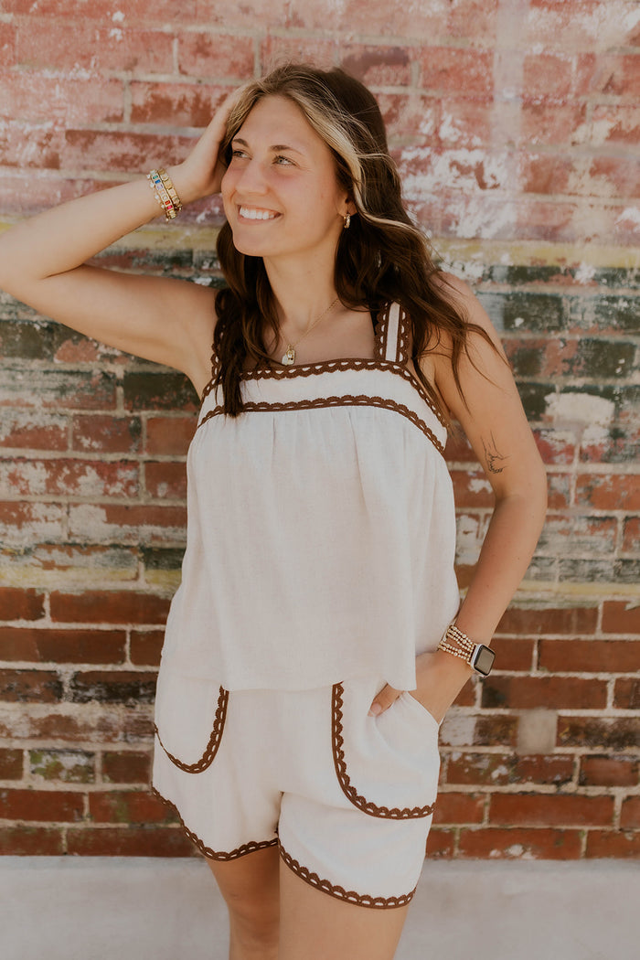 Coy Bay Trimmed Shorts