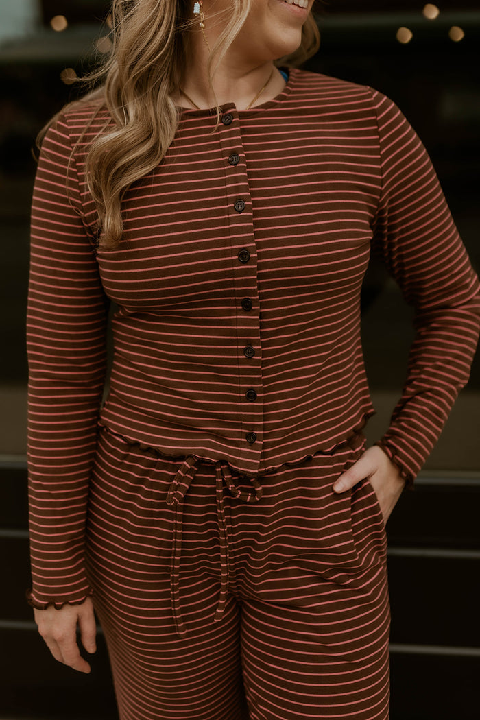 Cozy Crush Button Up Top