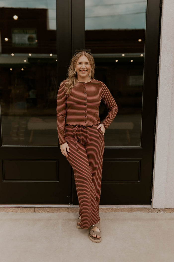 Cozy Crush Button Up Top