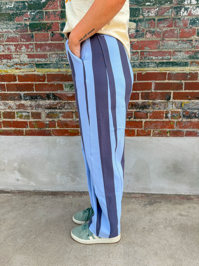 Crisp Morning Striped Pants