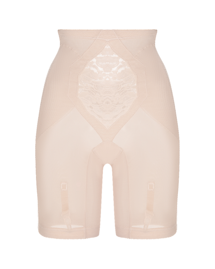 Custom Maid Split Hip High Waisted Panty Girdle with Legs