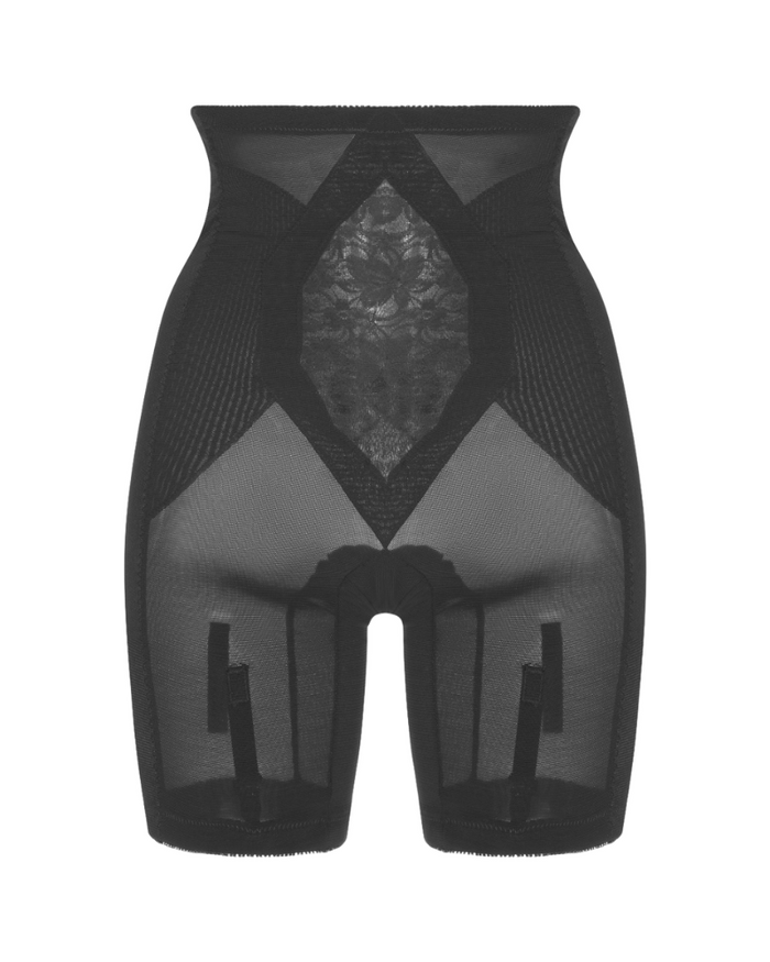 Custom Maid Split Hip High Waisted Panty Girdle with Legs