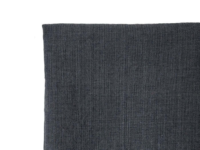 Dark Grey Subtle Chambray Linen Cotton Fabric – Soft & Pre-Washed 8111 8303