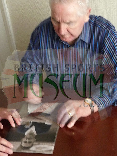 Dave Mackay Scotland Football Legend Hand Signed Photograph 15x19" Framed