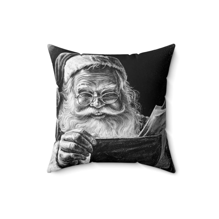 "Dear Santa" Square Pillow.