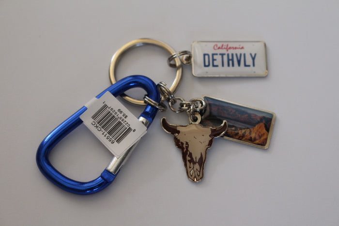 Death Valley Charm Keychain