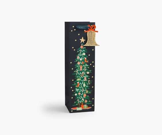 Deck The Halls Wine Bag - Rifle Paper Co.