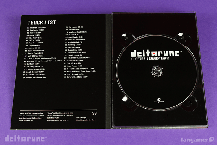 DELTARUNE Chapter 1 CD Soundtrack